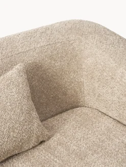 Divano letto 3 posti in teddy-bouclé Eliot