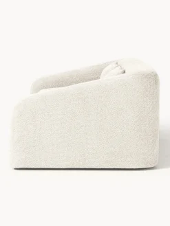Divano letto 3 posti in teddy-bouclé Eliot