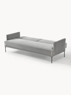 Divano letto 3 posti in velluto Fluente
