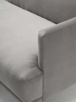 Divano letto 3 posti in velluto Fluente