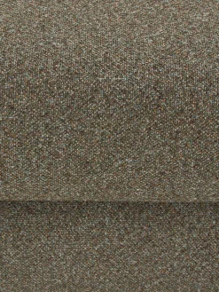 Divano letto angolare in bouclé con contenitore Ladina