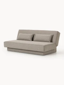 Divano letto in bouclé con contenitore David