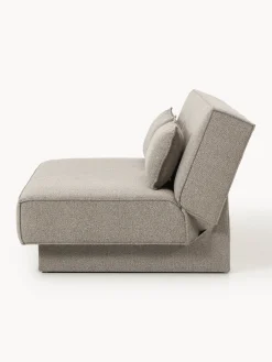 Divano letto in bouclé con contenitore David