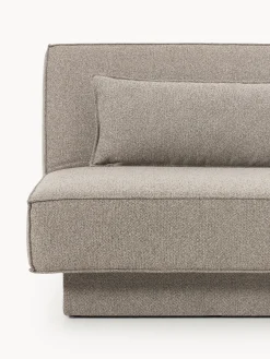 Divano letto in bouclé con contenitore David
