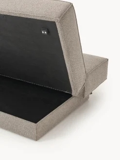 Divano letto in bouclé con contenitore David