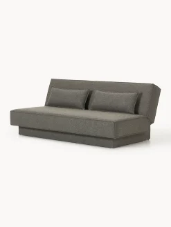 Divano letto in bouclé con contenitore David