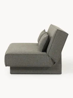 Divano letto in bouclé con contenitore David