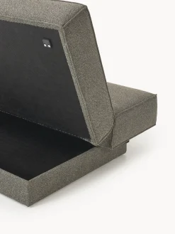 Divano letto in bouclé con contenitore David
