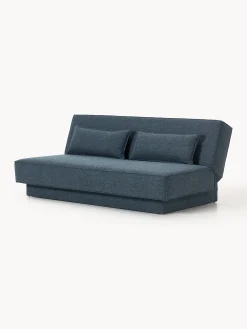 Divano letto in bouclé con contenitore David