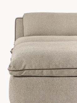 Divano XL componibile 3 posti con poggiapiedi Felix
