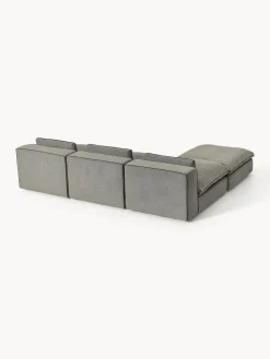 Divano XL componibile con poggiapiedi Felix (sinistra/destra)