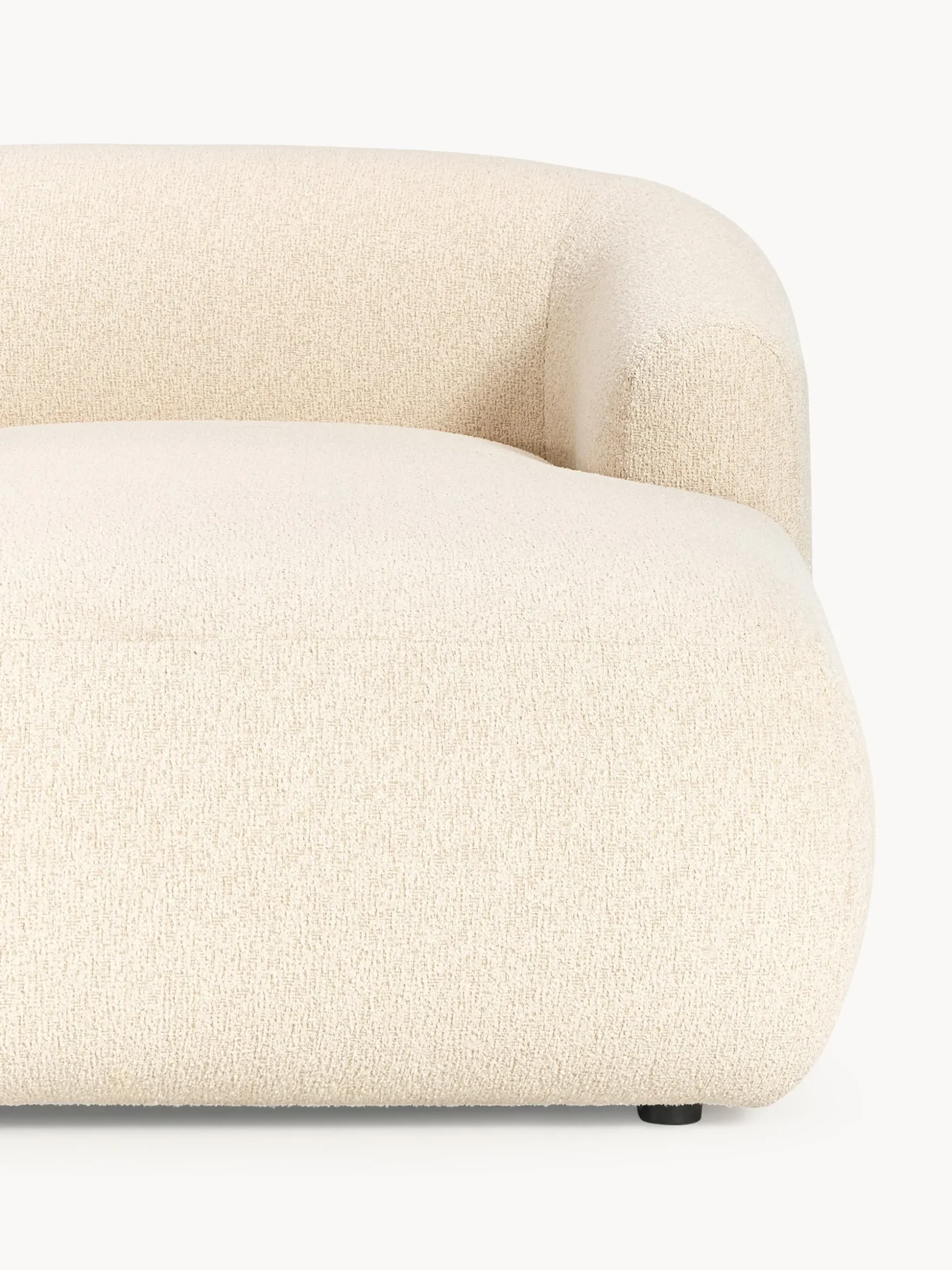 Divano XL componibile in bouclé Sofia