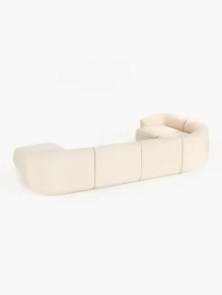 Divano XL componibile in bouclé Sofia