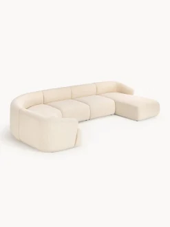 Divano XL componibile in bouclé Sofia