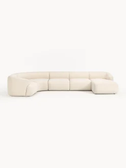 Divano XL componibile in bouclé Sofia