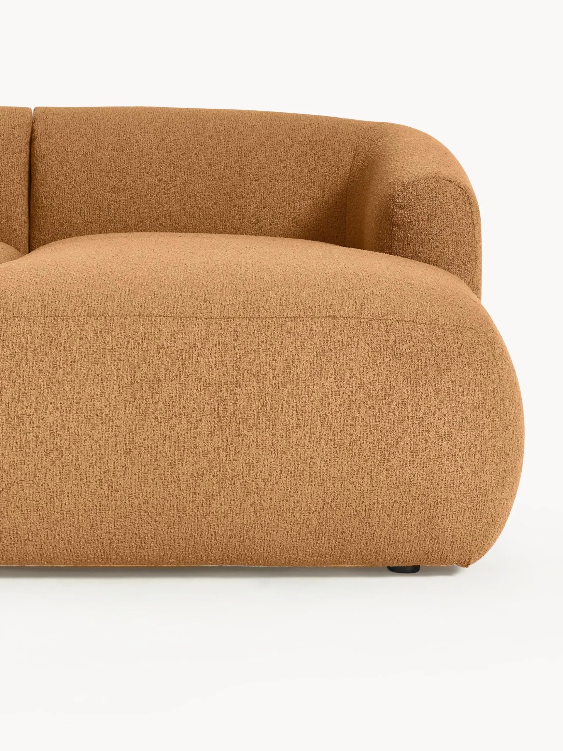 Divano XL componibile in bouclé Sofia