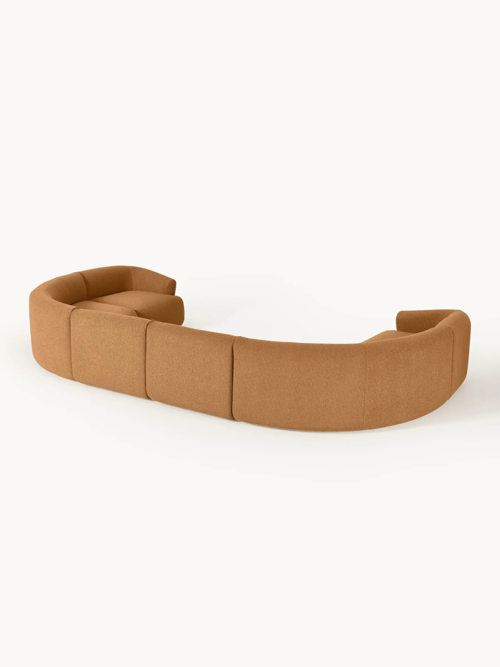 Divano XL componibile in bouclé Sofia