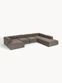 Divano XL componibile in bouclé Lennon
