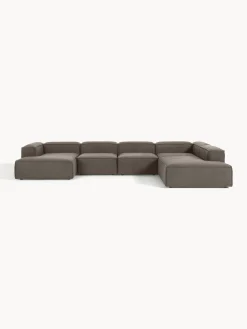 Divano XL componibile in bouclé Lennon