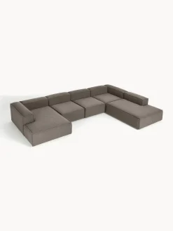 Divano XL componibile in bouclé Lennon