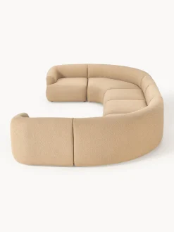 Divano XL componibile in bouclé Sofia