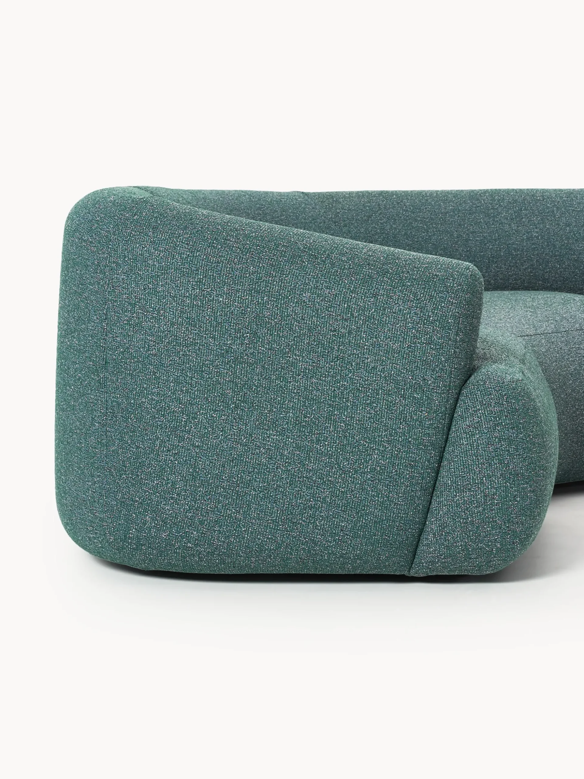 Divano XL componibile in bouclé Sofia