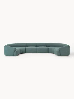 Divano XL componibile in bouclé Sofia