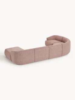 Divano XL componibile in bouclé Sofia