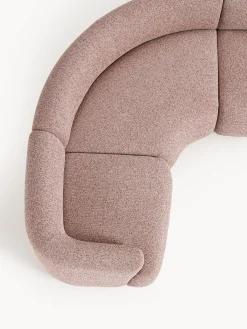 Divano XL componibile in bouclé Sofia