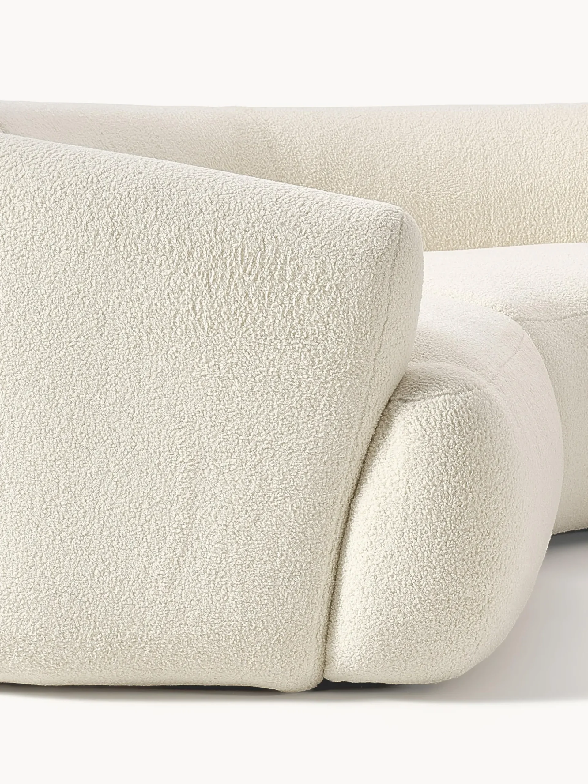 Divano XL componibile in teddy Sofia