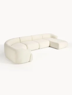 Divano XL componibile in teddy Sofia