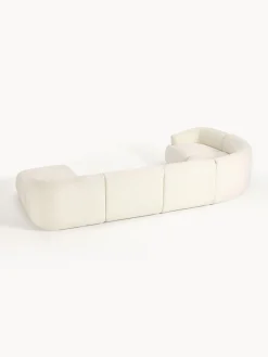 Divano XL componibile in teddy Sofia
