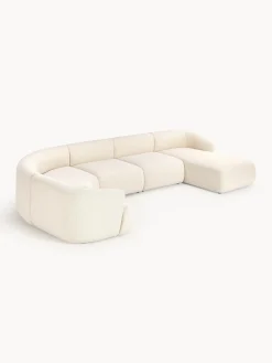 Divano XL componibile in bouclé Sofia