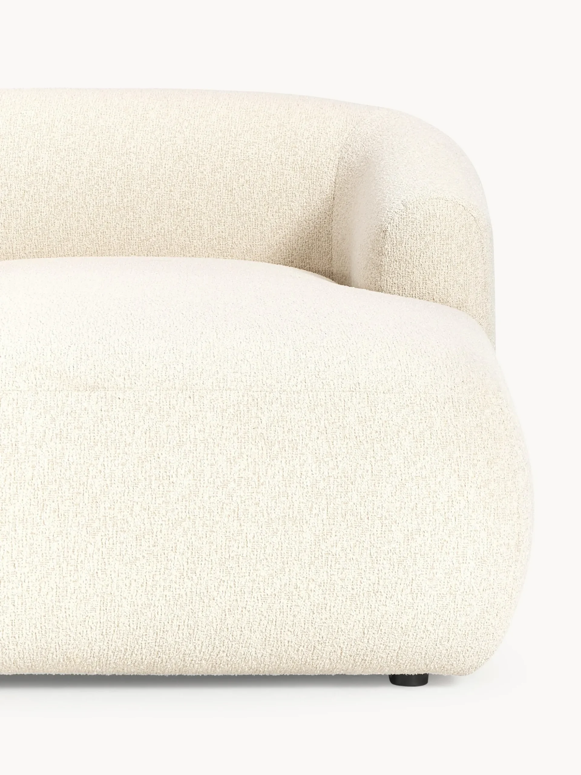 Divano XL componibile in bouclé Sofia