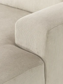 Divano XL in velluto a coste Melva