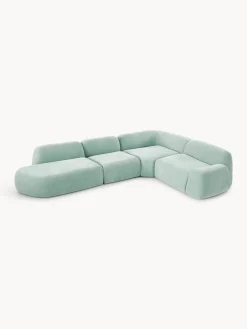 Divano angolare componibile XL con chaise longue Wolke