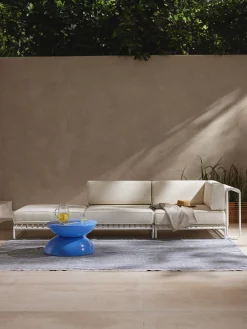 Divano angolare componibile da giardino Caio