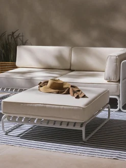 Divano angolare componibile da giardino Caio
