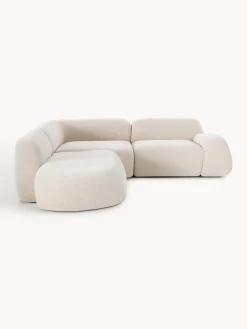 Divano angolare componibile 4 posti con chaise longue Wolke