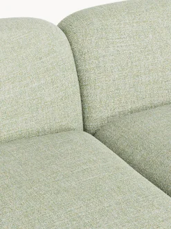 Divano angolare componibile XL in bouclé con chaise longue Wolke