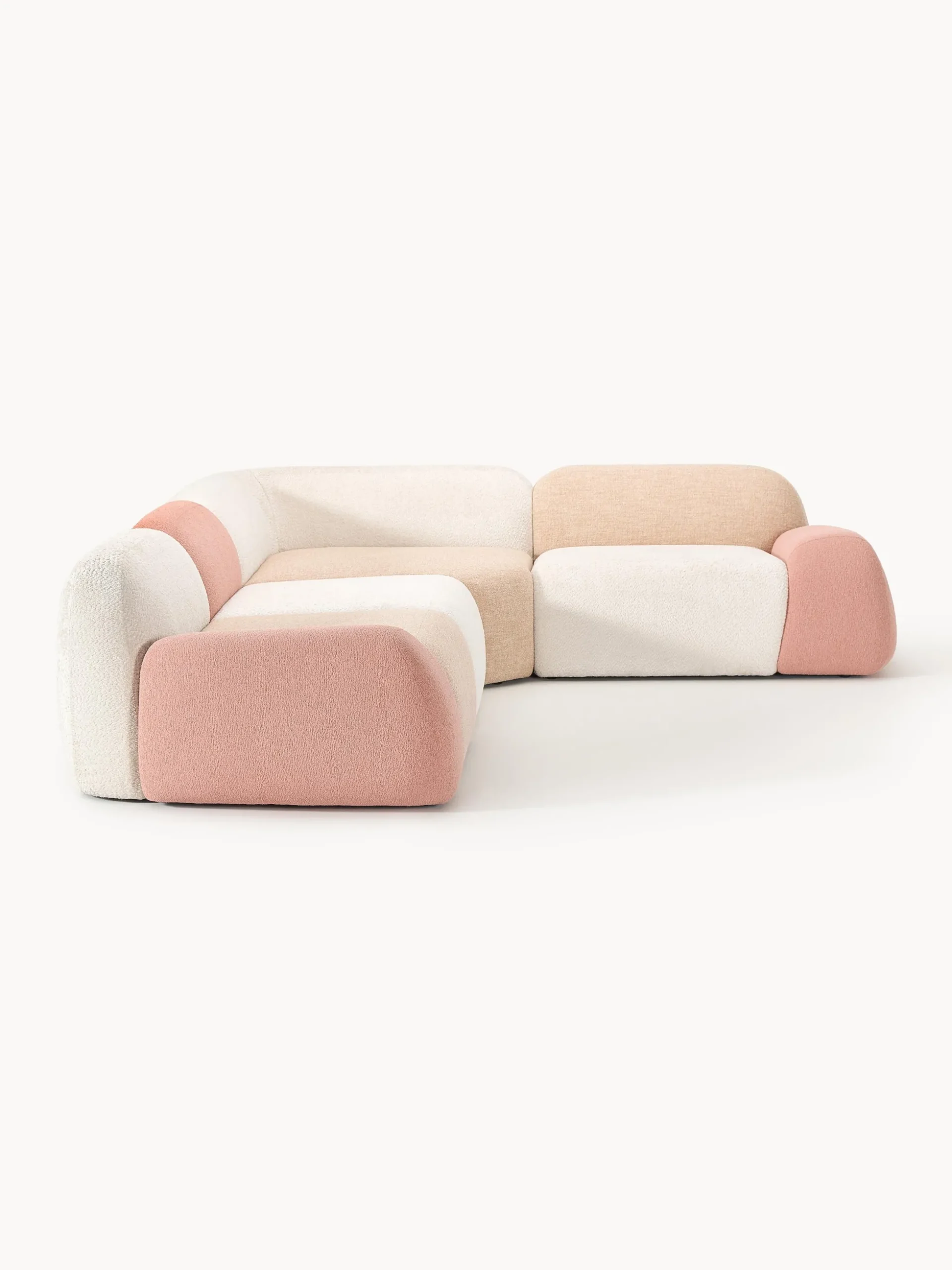 Divano angolare componibile 4 posti Wolke, Fuorisalone Edition