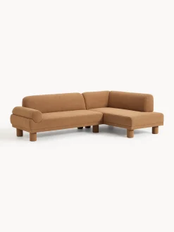 Divano angolare in bouclé Lilo