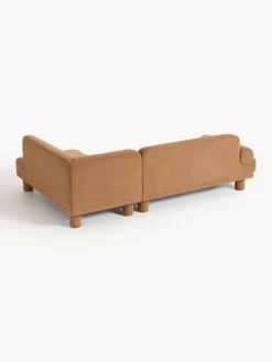 Divano angolare in bouclé Lilo