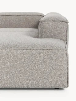 Divano angolare XL componibile 4 posti in bouclé Lennon