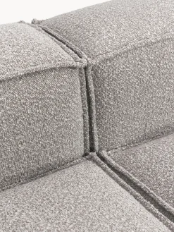 Divano angolare XL componibile 4 posti in bouclé Lennon