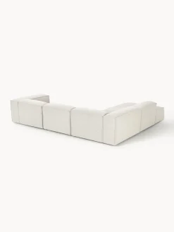 Divano angolare XL componibile 4 posti in bouclé Lennon