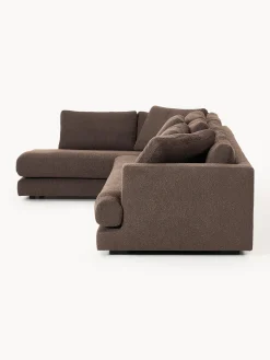 Divano angolare XL in bouclé Tribeca