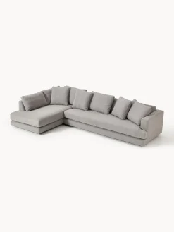 Divano angolare XL in bouclé Tribeca