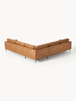 Divano angolare XL in pelle Hunter