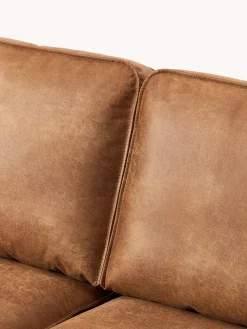Divano angolare XL in pelle Hunter